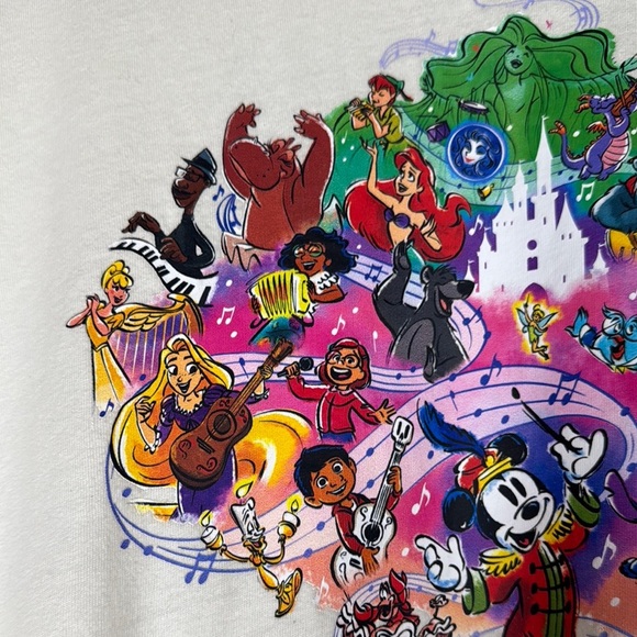 Disney Music Wonder Shirt Medium 100th Anniversary 100 Years Of Mickey - Picture 3 of 9